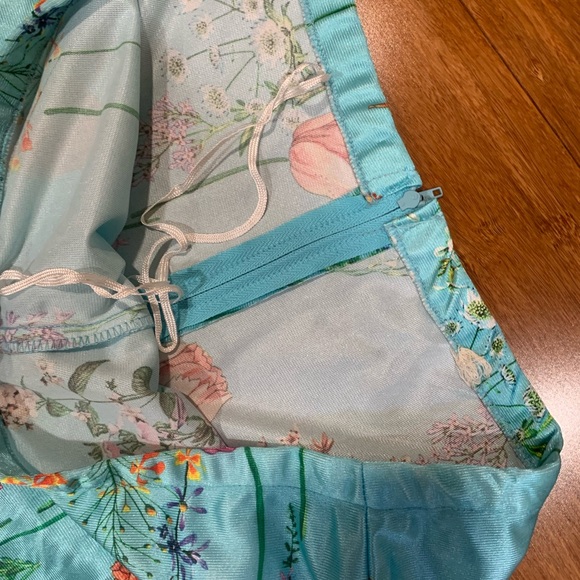 Vintage 70’s Leslie Fay Knits set w/mandarin collar and wide leg pants  volup - Picture 7 of 8